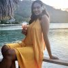 Vaimalama Chaves divine à Tahiti, le 26 novembre 2019, sur Instagram