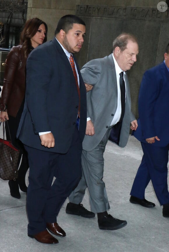 Harvey Weinstein devant le tribunal, un mois avant le début de son procès pour agression sexuelle. New York, le 6 décembre 2019.