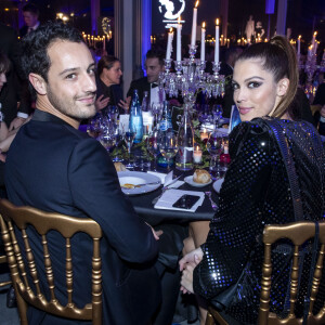 Iris Mittenaere (Miss France et Miss Univers 2016) (Miss France et Miss Univers 2016) et Diego El Glaoui - Dîner de gala de l'association AEM (Un Avenir pour les Enfants du Monde) au bénéfice des enfants du Rwanda organisé par B.Djian au Pavillon Ledoyen à Paris, France, le 12 décembre 2019. © Olivier Borde/Bestimage