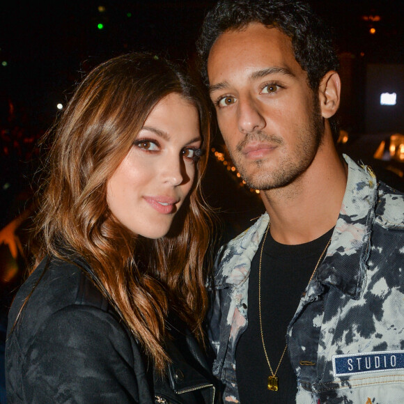 Iris Mittenaere et son compagnon Diego - Front Row - Etam Live Show 2019 au Stade Roland Garros à Paris le 24 septembre 2019. © Cyril Moreau / Veeren / Bestimage