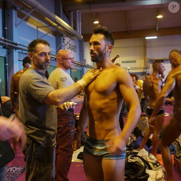 Joachim de "Mariés au premier regard 2020" avant une compétition de bodybuilding, le 2 juillet 2019