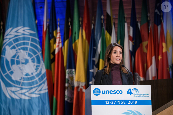 Exclusif - La princesse Marie de Danemark à l'Unesco pour la 4ème Conférence Générale à Paris 15 novembre 2019. ©Giancarlo Gorassini / BestImage