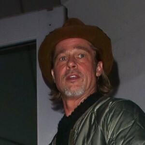 Brad Pitt est allé aux cinémas ArcLight pour une séance de Questions/réponses sur le film "Once Upon a Time in Hollywood" à Hollywood, Los Angeles, le 17 décembre 2019.
