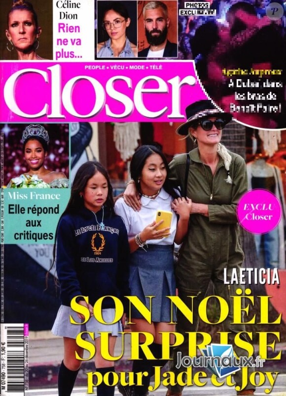 Closer, dans les kiosques le 20 décembre 2019.