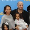 Mel B, Stephen Belafonte et ses enfants Angel, Madison et Phoenix à la Première du film "Paddington" au Chinese Theatre à Hollywood. Le 10 janvier 2015.