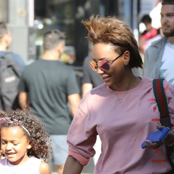 Exclusif - Mel B et sa fille Madison à Los Angeles. Le 6 septembre 2018.