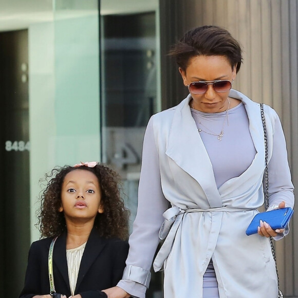 Exclusif - Mel B et sa fille Madison à Los Angeles. Le 18 novembre 2018.