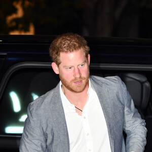 Le prince Harry, duc de Sussex, au Royal Albert Hall pour participer à la première édition des "OnSide Awards" à Londres, le 17 novembre 2019.