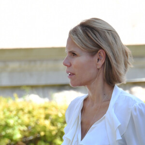 Laura Tenoudji Estrosi - Hommage de la ville de Nice aux victimes de l'attentat du 14 juillet 2016, au Musée Masséna à Nice.