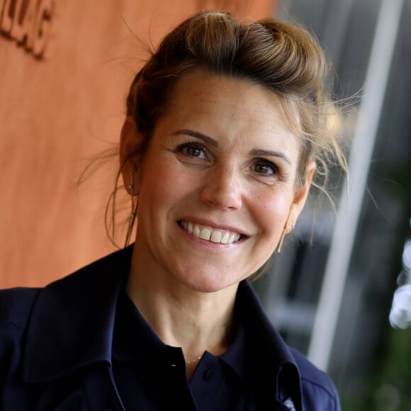 Laura Tenoudji au village lors des internationaux de France de Tennis de Roland Garros 2019 à Paris, France, le 27 mai 2019. © Jacovides-Moreau/Bestimage