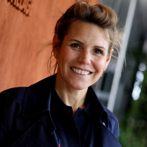 Laura Tenoudji au village lors des internationaux de France de Tennis de Roland Garros 2019 à Paris, France, le 27 mai 2019. © Jacovides-Moreau/Bestimage