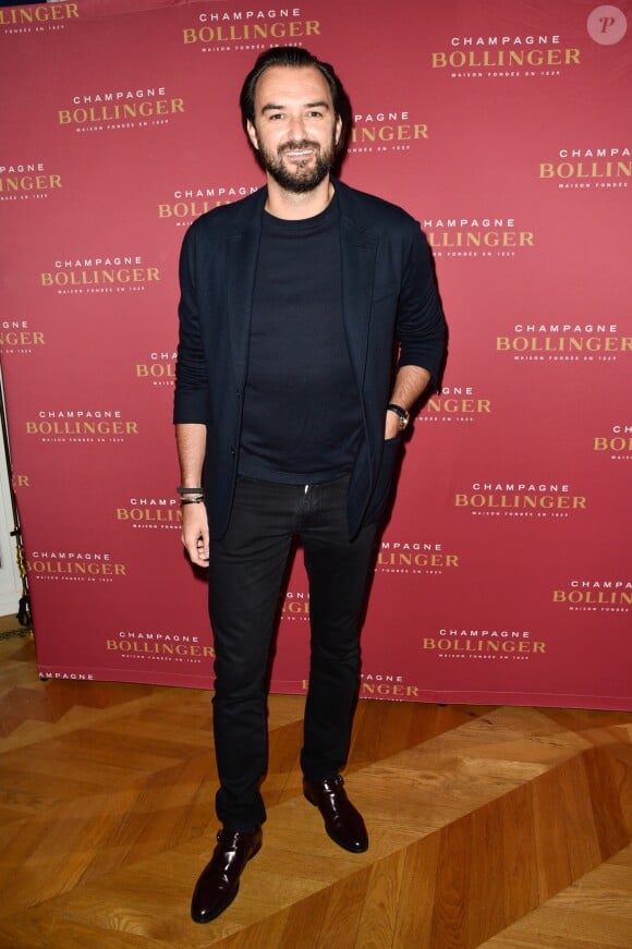 Cyril Lignac - Soirée "Life Can Be Perfect " du champagne Bollinger à l'hôtel de Crillon à Paris le 12 septembre 2017. © Coadic Guirec/Bestimage