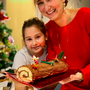 Céline, la soeur de Cyril Lignac, sur Instagram le 25 décembre 2019.