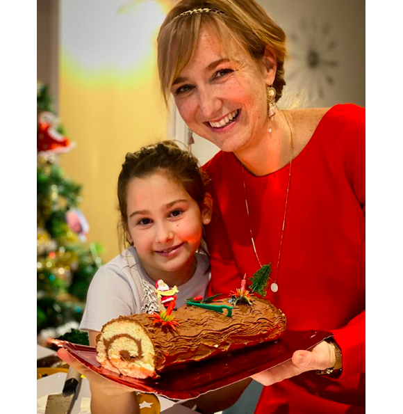 Céline, la soeur de Cyril Lignac, sur Instagram le 25 décembre 2019.
