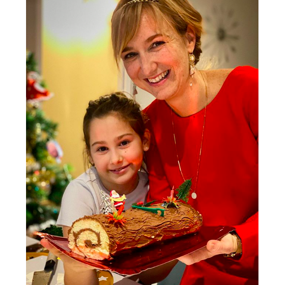 Céline, la soeur de Cyril Lignac, sur Instagram le 25 décembre 2019.