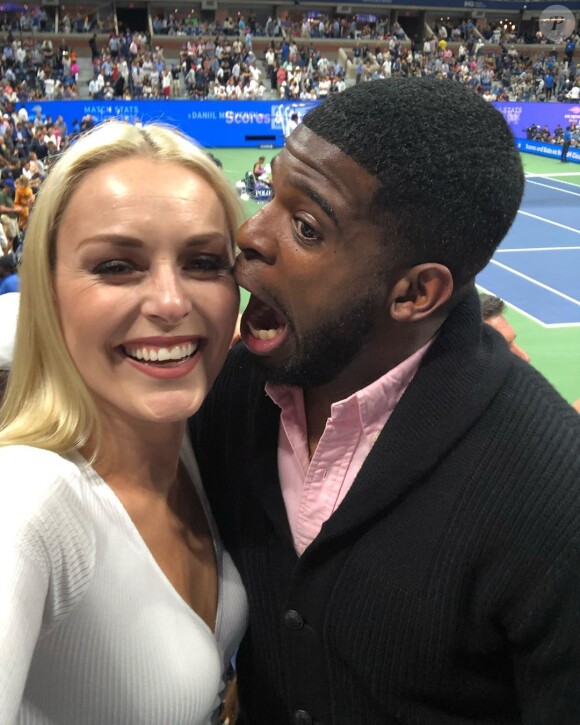 Lindsey Vonn et P. K. Subban, photo Instagram