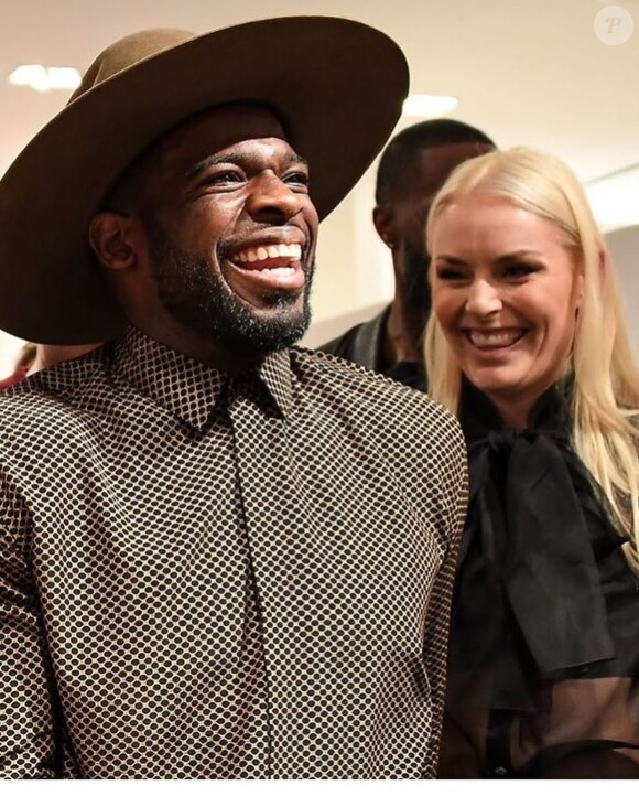 Lindsey Vonn et P. K. Subban, photo Instagram