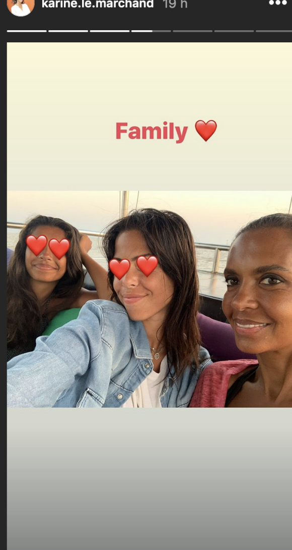 Karine Le Marchand en voyage au Cambodge en famille - Instagram, 29 décembre 2019