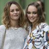 Vanessa Paradis et sa fille Lily-Rose Depp - Les célébrités au photocall du défilé "Chanel Cruise Collection 2020" au Grand Palais. Paris, le 3 mai 2019. © Olivier Borde/Bestimage