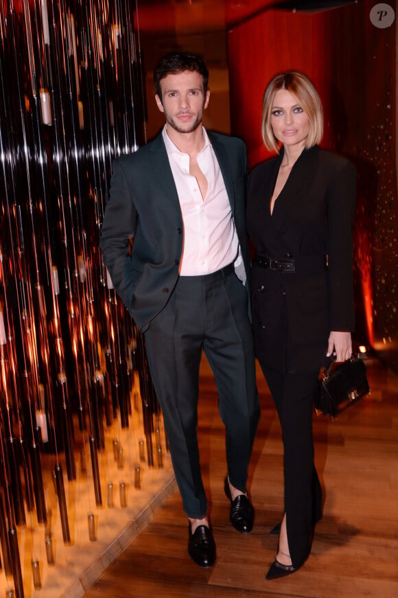 Caroline Receveur et son chéri Hugo Philip à la soirée de lancement du nouveau parfum Boss à Paris - 13 novembre 2019