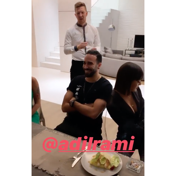 Adil Rami fête son anniversaire à Dubaï avec ses amis - Instagram, 30 décembre 2019