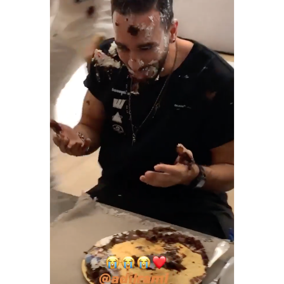 Adil Rami fête son anniversaire à Dubaï avec ses amis - Instagram, 30 décembre 2019