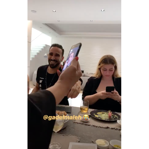 Adil Rami fête son anniversaire à Dubaï avec ses amis - Instagram, 30 décembre 2019