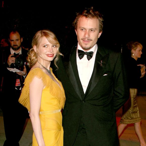 Heath Ledger et Michelle Williams à la "Vanity Fair Oscar Party" en mars 2006.