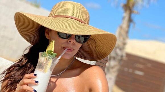 Eva Longoria : Divine en bikini sous le soleil, son Nouvel An avec Santi et José