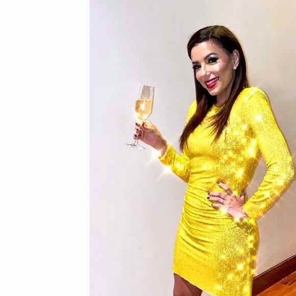 Eva Longoria prend la pose au Mexique, sur Instagram, janvier 2020.