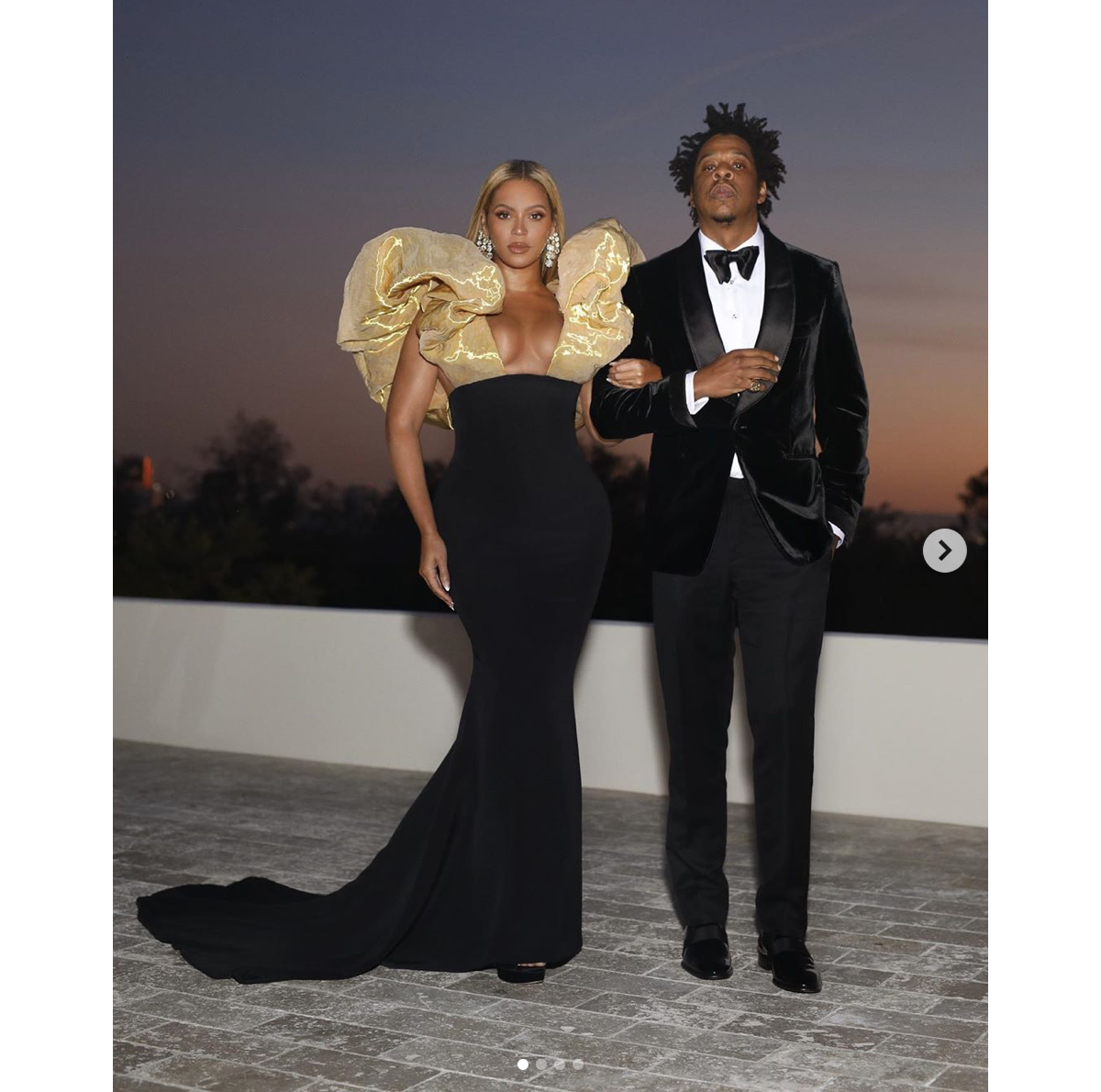Photo : Beyoncé, habillée d'une robe Haute Couture Schiaparelli ...