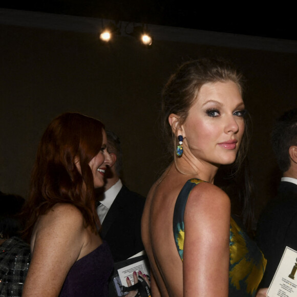 Taylor Swift assiste aux 77e Golden Globes à l'hôtel Beverly Hilton. Beverly Hills, Los Angeles, le 5 janvier 2020.