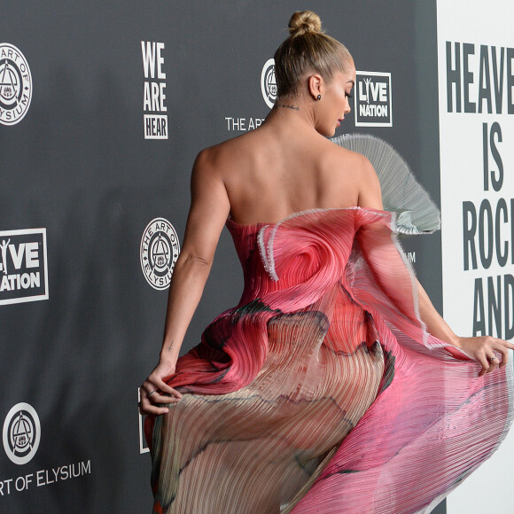 Jasmine Sanders assiste à la 13ème édition de la soirée de gala "The Art of Elysium" à l'Hollywood Palladium. Los Angeles, le 4 janvier 2020.