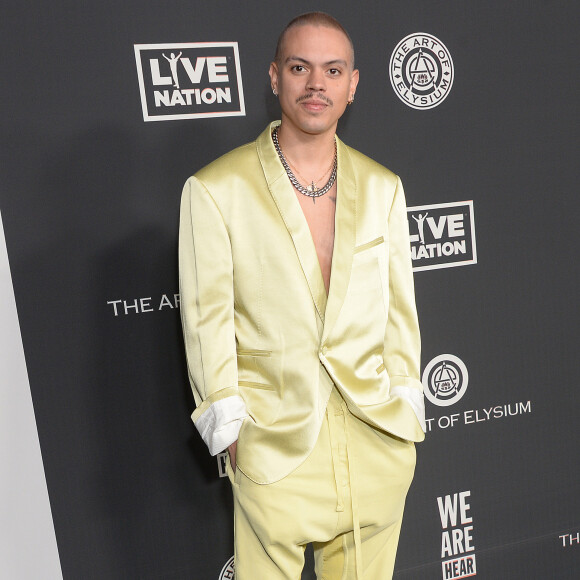 Evan Ross (le fils de Diana Ross) assiste à la 13ème édition de la soirée de gala "The Art of Elysium" à l'Hollywood Palladium. Los Angeles, le 4 janvier 2020.