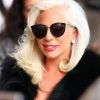 Lady Gaga arrive à l'émission "Jimmy Kimmel live!" à Hollywood, le 27 février 2019.