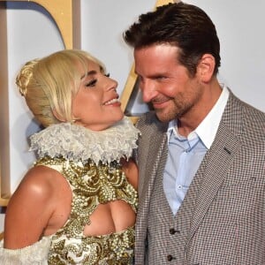 Bradley Cooper, Lady Gaga à la première de "A Star Is Born" au cinéma Vue West End à Leicester Square. Londres, le 27 septembre 2018.