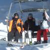 Exclusif - Maluma a été aperçu avec en train de faire du snowboard avec une amie, sur les pistes à Aspen dans le Colorado. Le chanteur colombien a récemment rompu avec son ex-compagne N.Barulich avec qui il est resté 2 ans. Le 31 décembre 2010