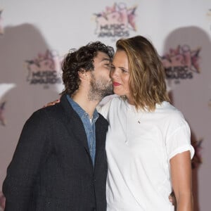 Laure Manaudou et Jérémy Frérot - Arrivées à la 17ème cérémonie des NRJ Music Awards 2015 au Palais des Festivals à Cannes, le 7 novembre 2015.