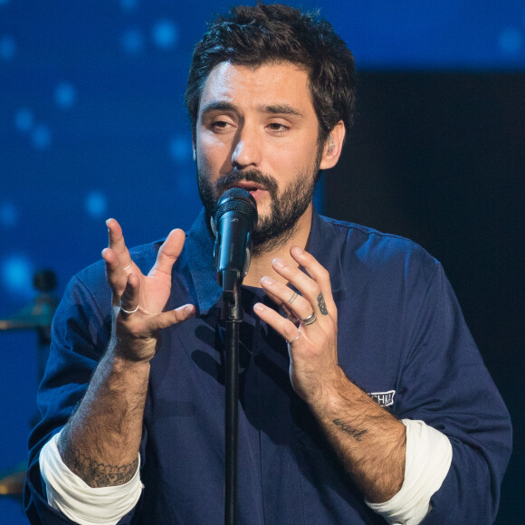 Jérémy Frérot - Deuxième jour de la 33ème édition du Téléthon au Parc de la Villette à Paris le 7 décembre 2019. © Tiziano Da Silva/Bestimage