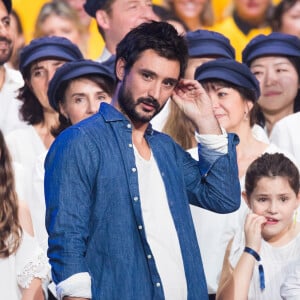 Jérémy Frérot - Deuxième jour de la 33ème édition du Téléthon au Parc de la Villette à Paris le 7 décembre 2019. © Tiziano Da Silva/Bestimage