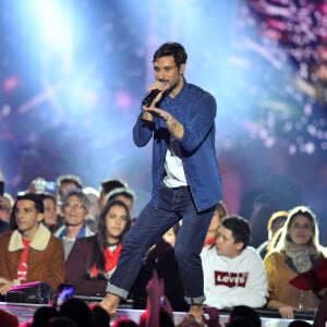 Exclusif - Jérémy Frérot lors de l'enregistrement de l'émission "La Chanson Challenge 2019" aux Arènes de Nîmes, le 17 mai 2019. © Guillaume Gaffiot/Bestimage