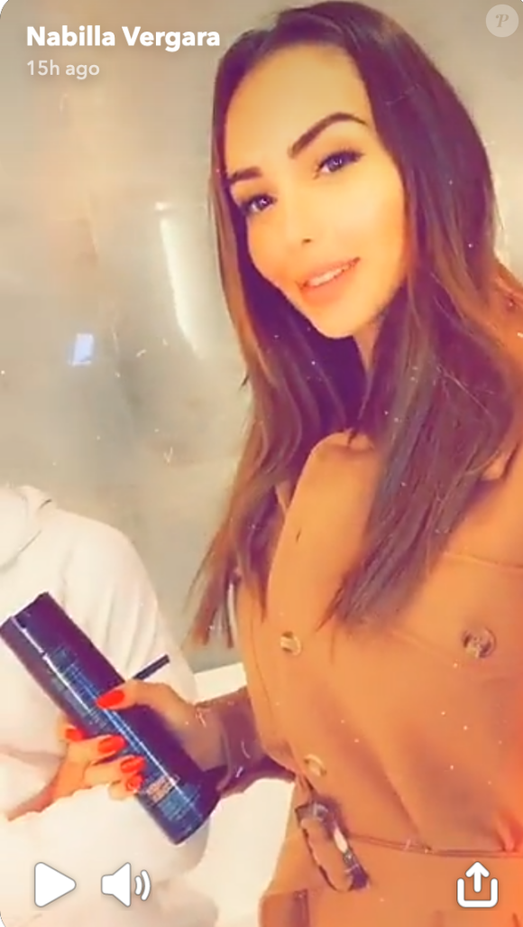 Thomas Vergara et Nabilla sur Snapchat - 7 janvier 2020