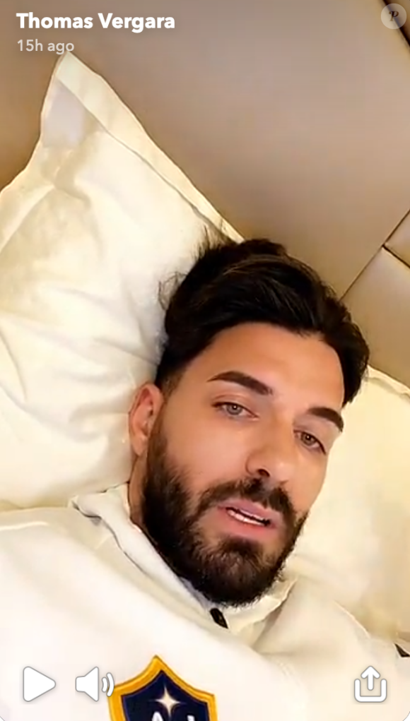 Thomas Vergara s'explique sur la chirurgie sur Snapchat - 7 janvier 2020