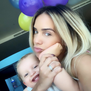 Manon Marsault avec son fils Tiago sur Instagram - 28 août 2019