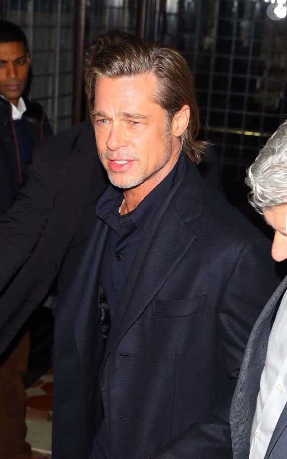 Brad Pitt arrive au "2020 National Board of Reviews Awards Gala" à New York, le 8 janvier 2020.