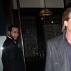 Brad Pitt quitte le dîner de gala de la soirée "New York Film Critics Circle 2020" à New York le 7 janvier 2020.