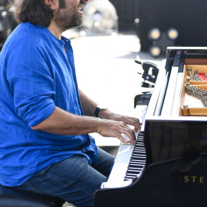 André Manoukian - Festival "Jazz à Juan" à Juan-les-Pins. Le 14 juillet 2018 © Lionel Urman / Bestimage