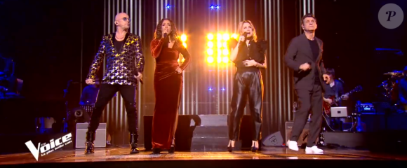 Extrait de l'émission "The Voice" diffusée samedi 18 janvier 2020 - TF1