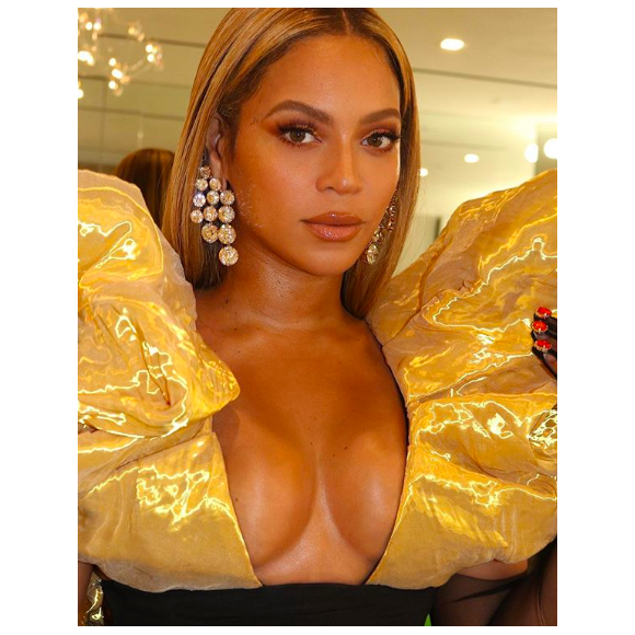 Photo prise lors de la soirée des Golden Globes et publiée sur le compte Instagram de Beyoncé.