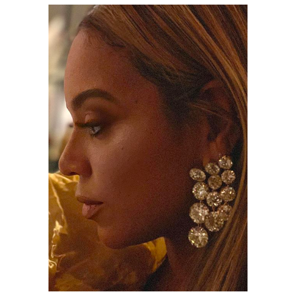 Photo prise lors de la soirée des Golden Globes et publiée sur le compte Instagram de Beyoncé.